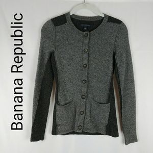 Banana Republic | Lambs Wool Sweater Cardigan